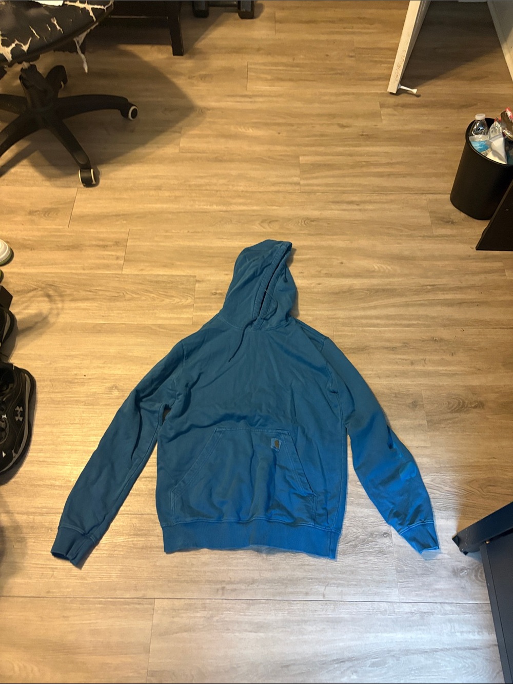 Carhartt Hooded Pullover in Slate Blue